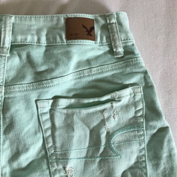 Mint American Eagle Shorts - Picture 2 of 3
